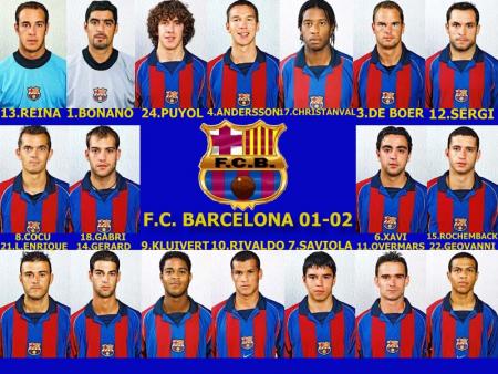 group barça 2001